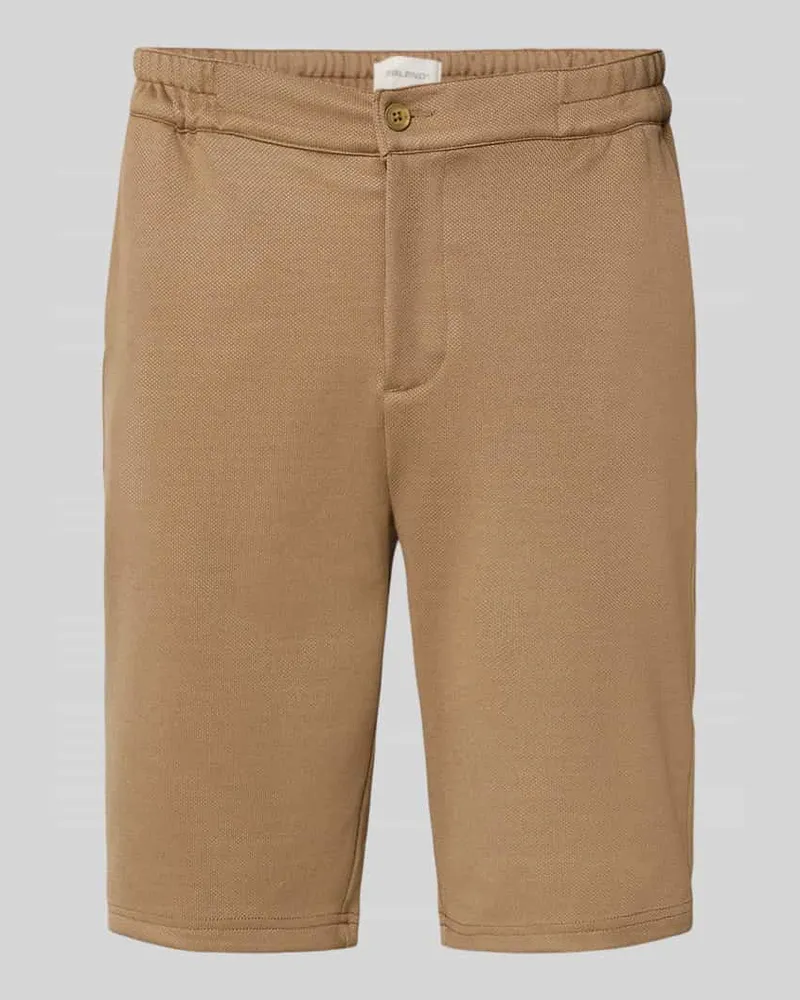 Blend Regular Fit Bermudas Modell 'ADRIAN Mittelbraun