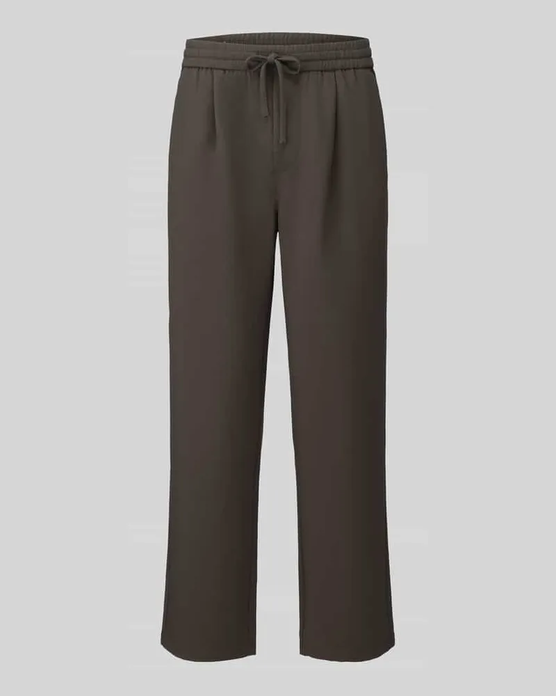 Only & Sons Weite Hose aus mit Bundfalten Modell 'WILL Schlamm