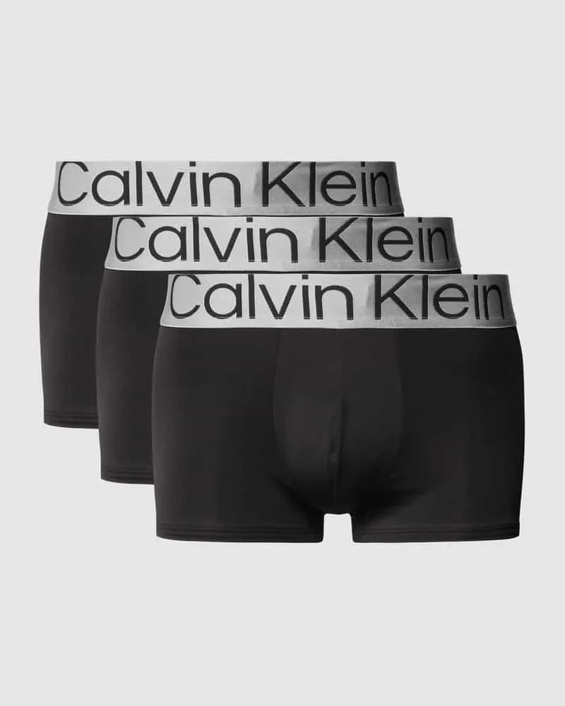 Calvin Klein Trunks mit Logo-Bund im 3er-Pack 