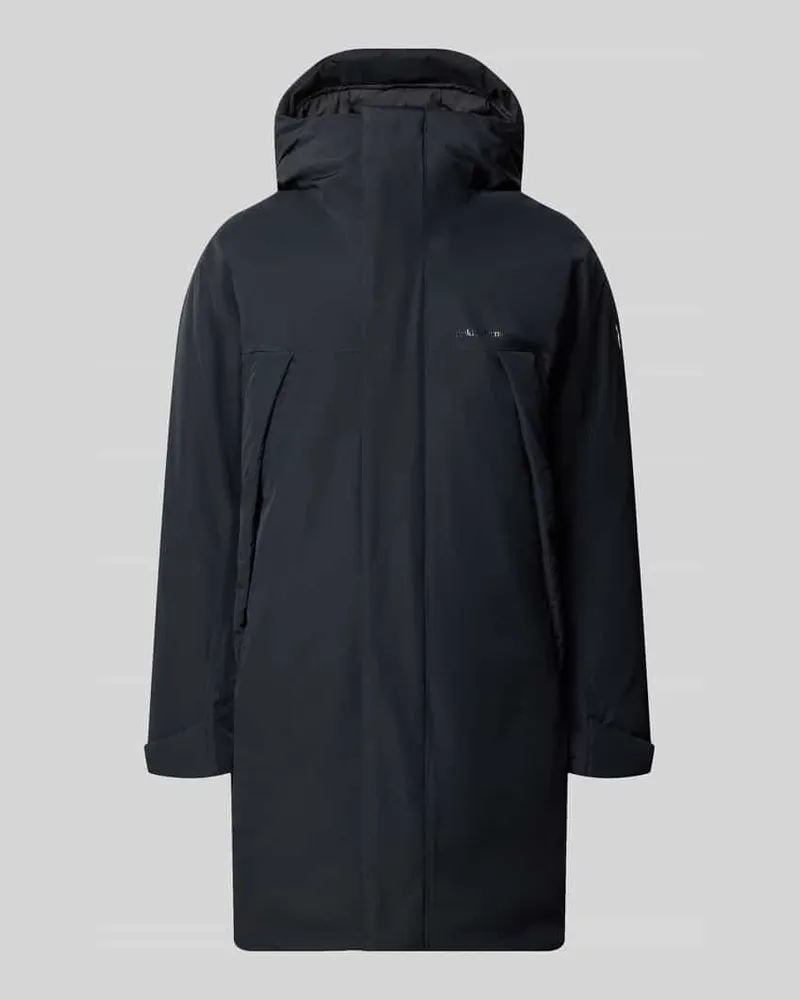 Peak Performance Regular Fit Parka mit Futter aus Alcantara Modell 'Treeline HIPE Black