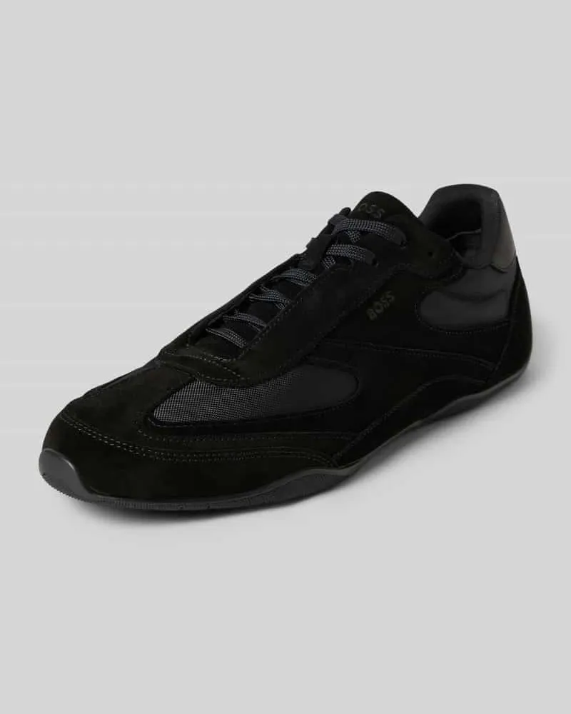 HUGO BOSS Low Top Sneaker Modell 'JAYLEN_LOWP_SDNY Black