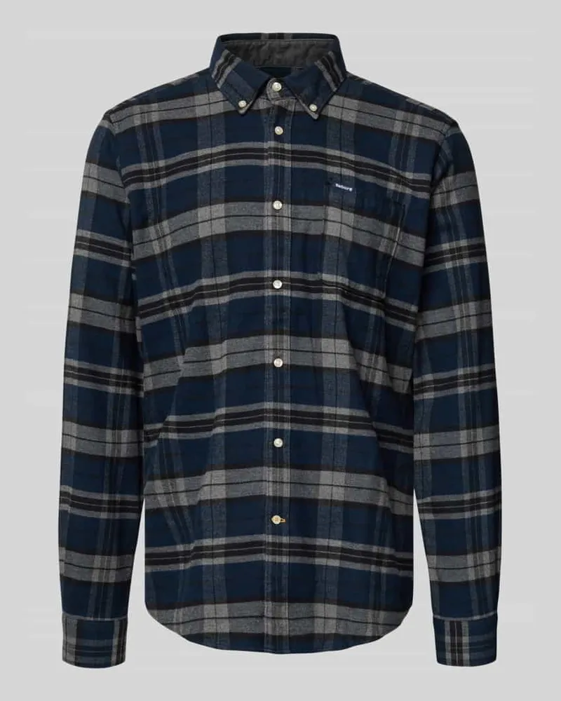 Barbour Slim Fit Flanellhemd aus reiner Baumwolle Modell 'BETSOM 