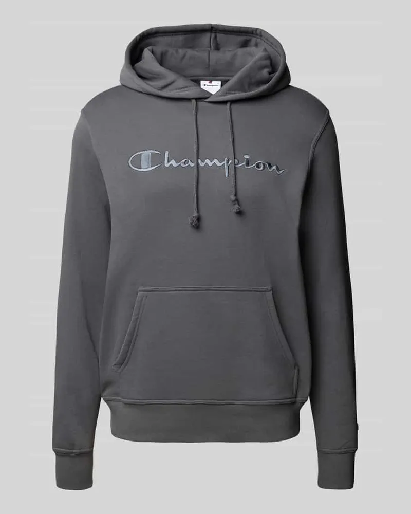 Champion Hoodie mit Känguru-Tasche Anthrazit