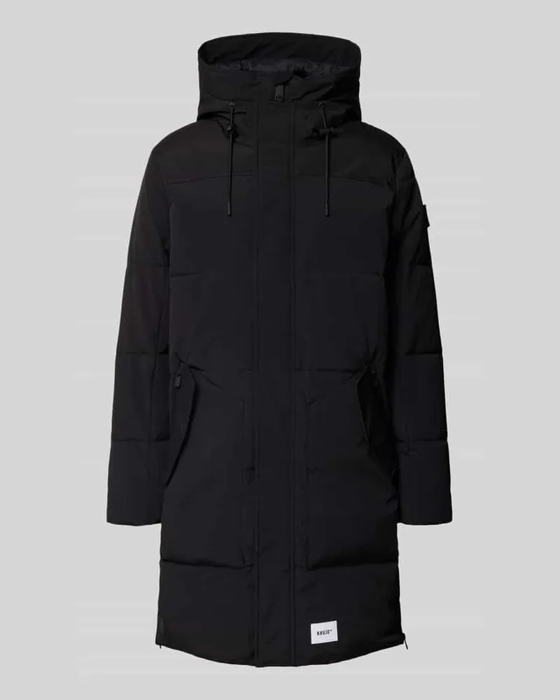 khujo Jacke mit Kapuze Modell 'HALEN Black