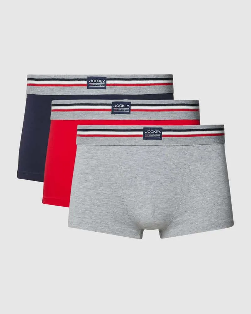Jockey Trunks mit Logo-Detail im 3er-Pack 
