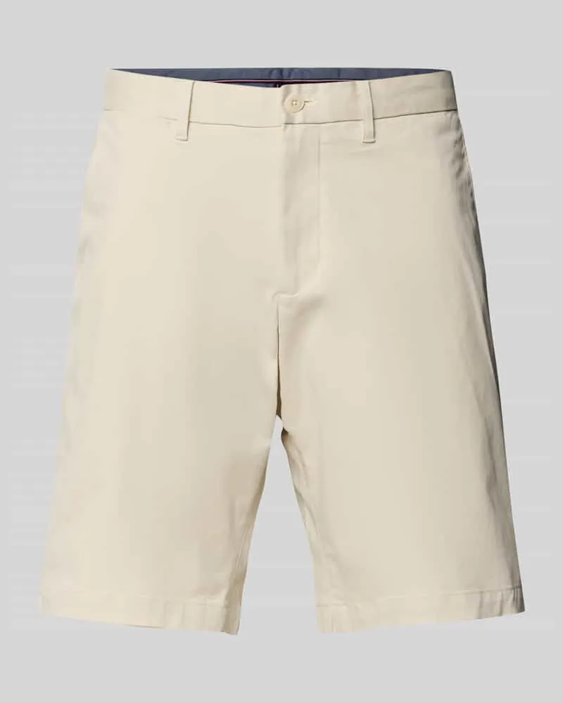Tommy Hilfiger Relaxed Fit Chinoshorts aus Baumwoll-Elasthan-Mix 