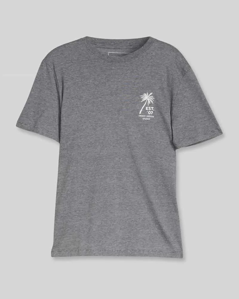 Tom Tailor Regular Fit T-Shirt aus reiner Baumwolle Black