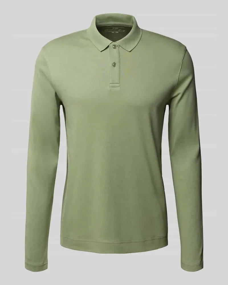 Christian Berg Regular Fit Poloshirt mit Knopfleiste 