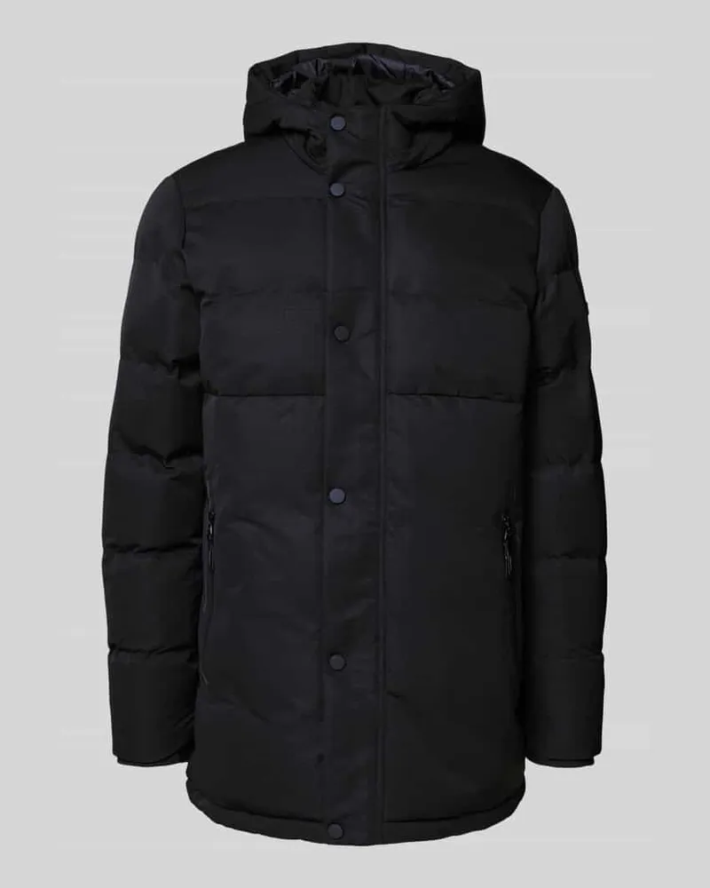 Blend Jacke mit Steppnähten und Reißverschlusstaschen 