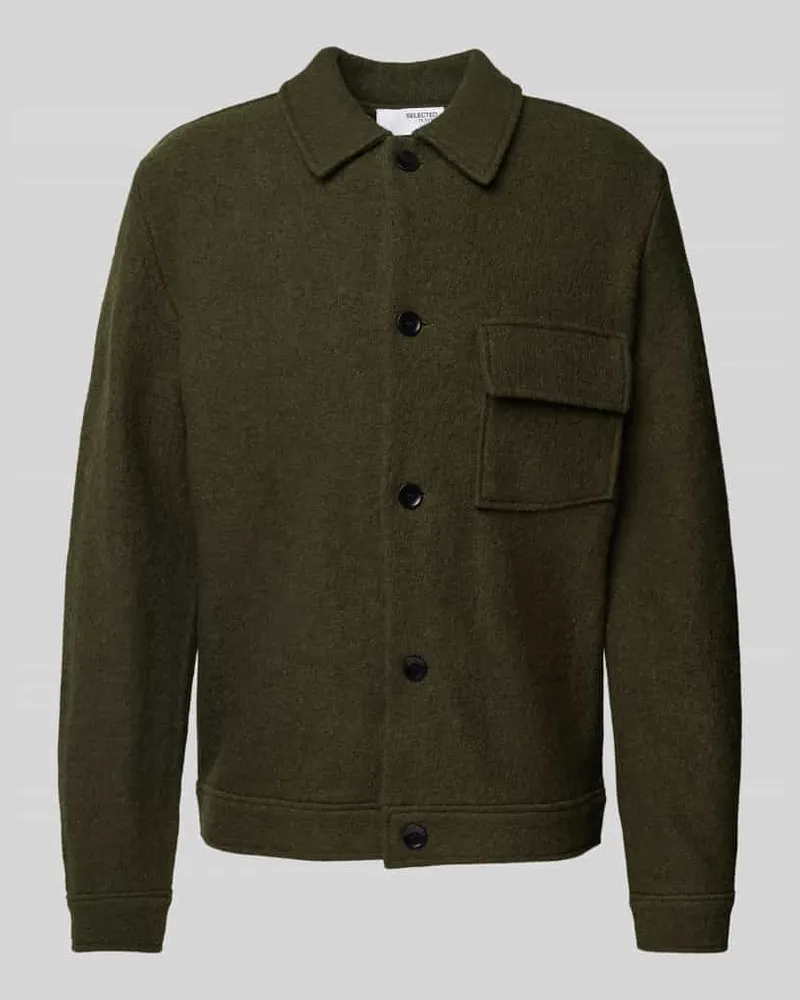Selected Homme Hemdjacke mit Brusttasche Modell 'NEALY 