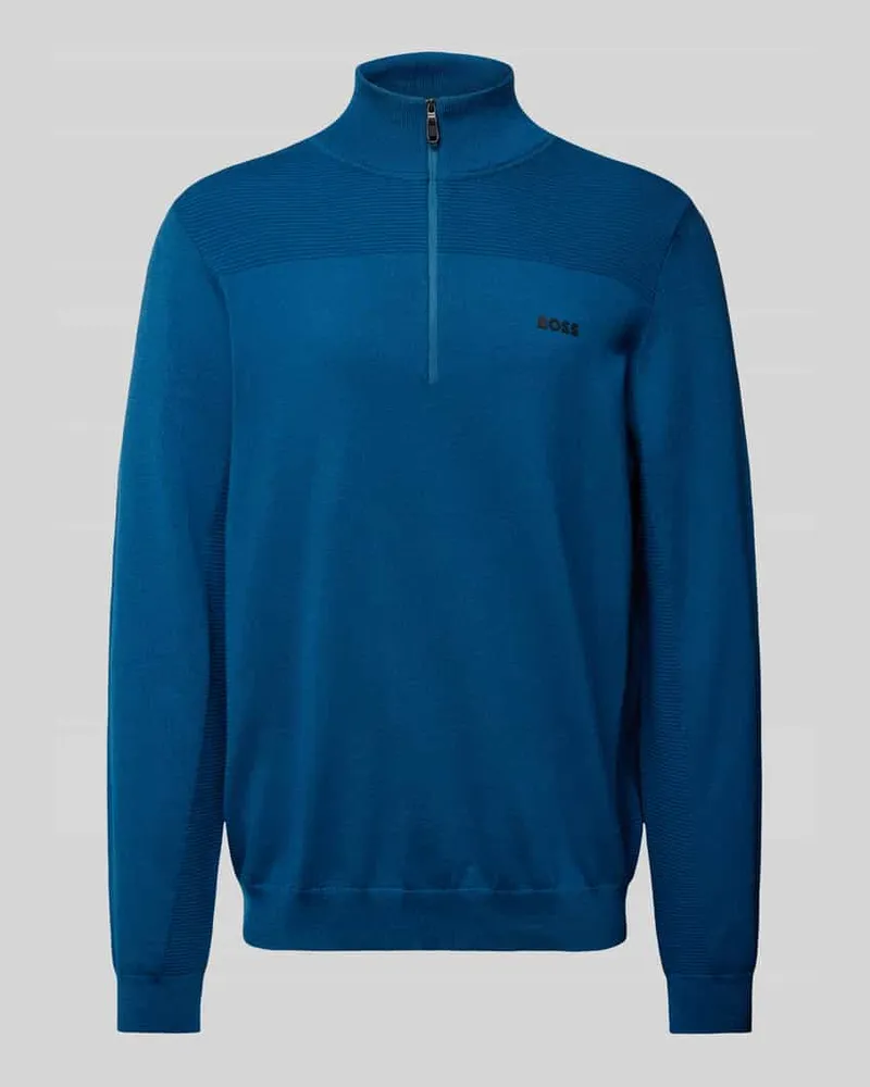 HUGO BOSS Troyer mit Label-Detail Modell 'Momentum 