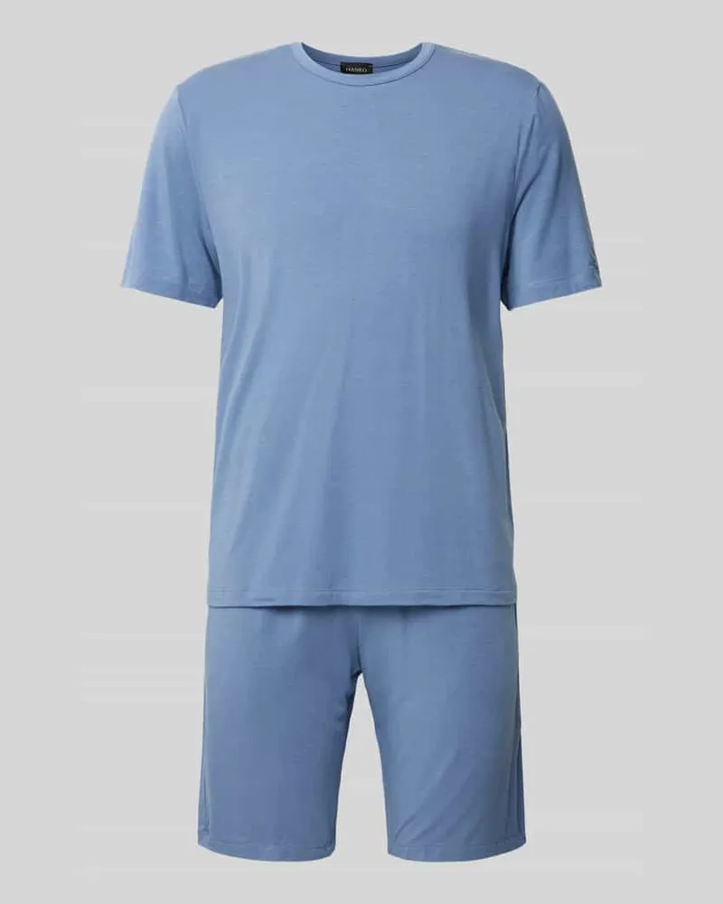 Hanro Pyjama mit Eingrifftaschen Modell 'Smart Sleep 