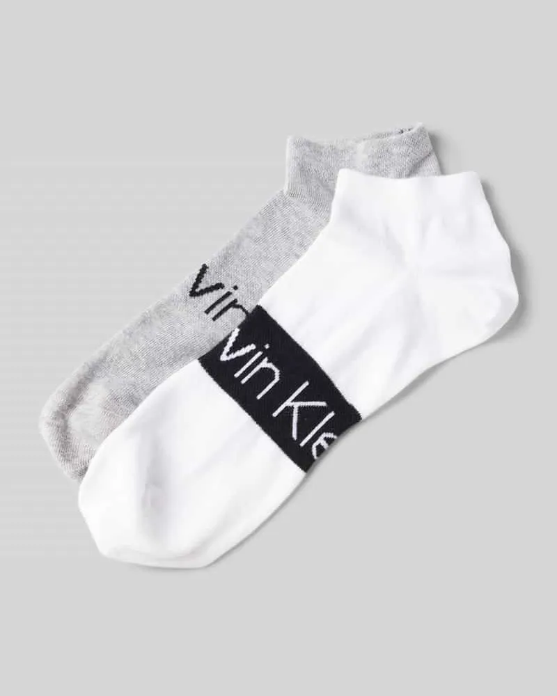 Calvin Klein Socken mit Label-Print im 2er-Pack 