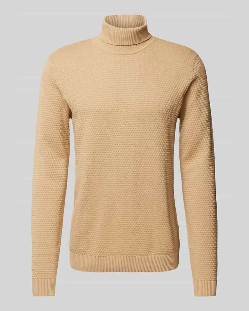 Blend Strickpullover mit Rollkragen 