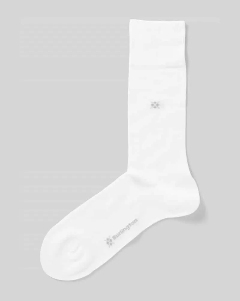 Burlington Socken mit Label-Print Modell 'Dublin 