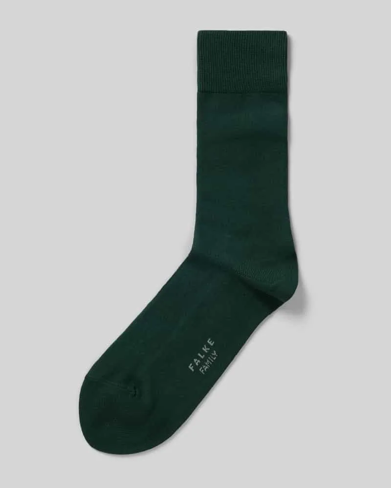 Falke Socken aus Baumwoll-Mix Modell 'Family Gruen
