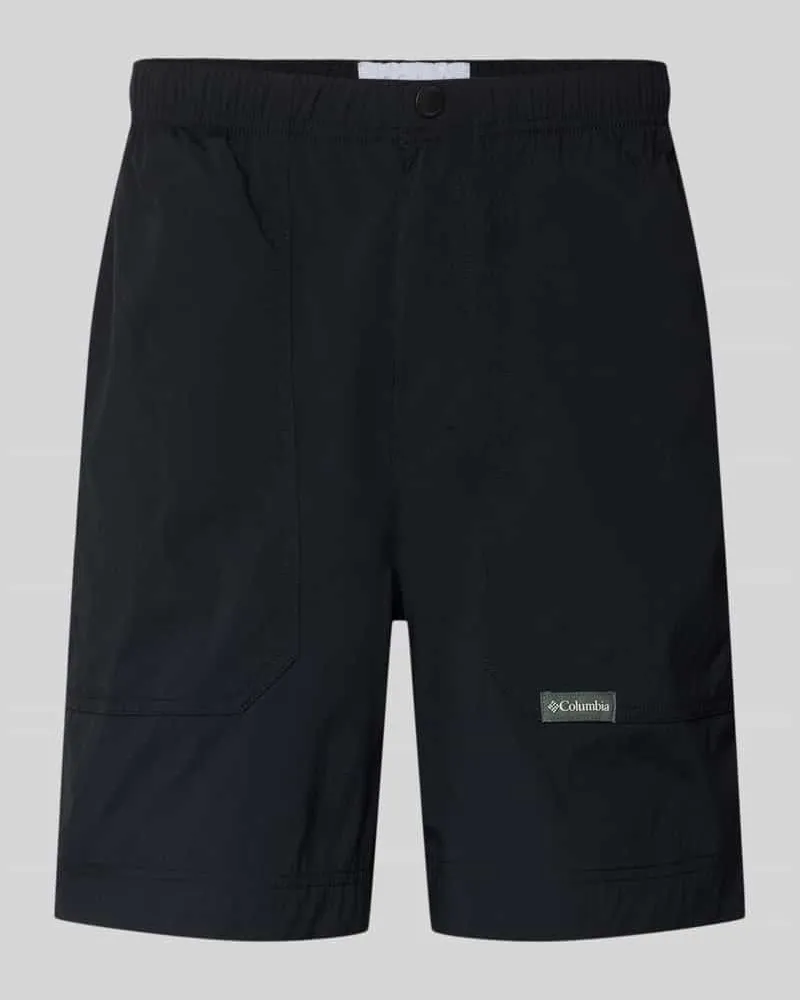 Columbia Sportswear Company Regular Fit Shorts mit Logo-Patch Modell 'Landroamer Black