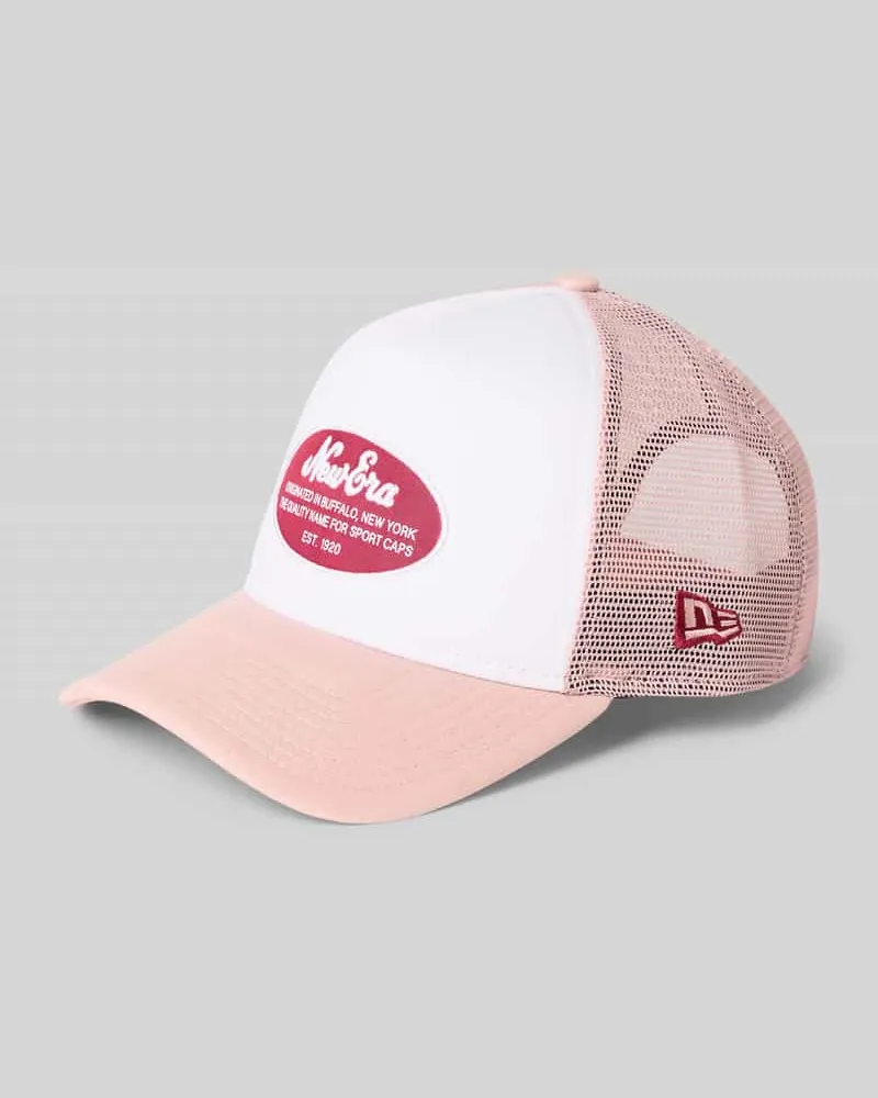 New Era Trucker Cap mit Label-Patch 