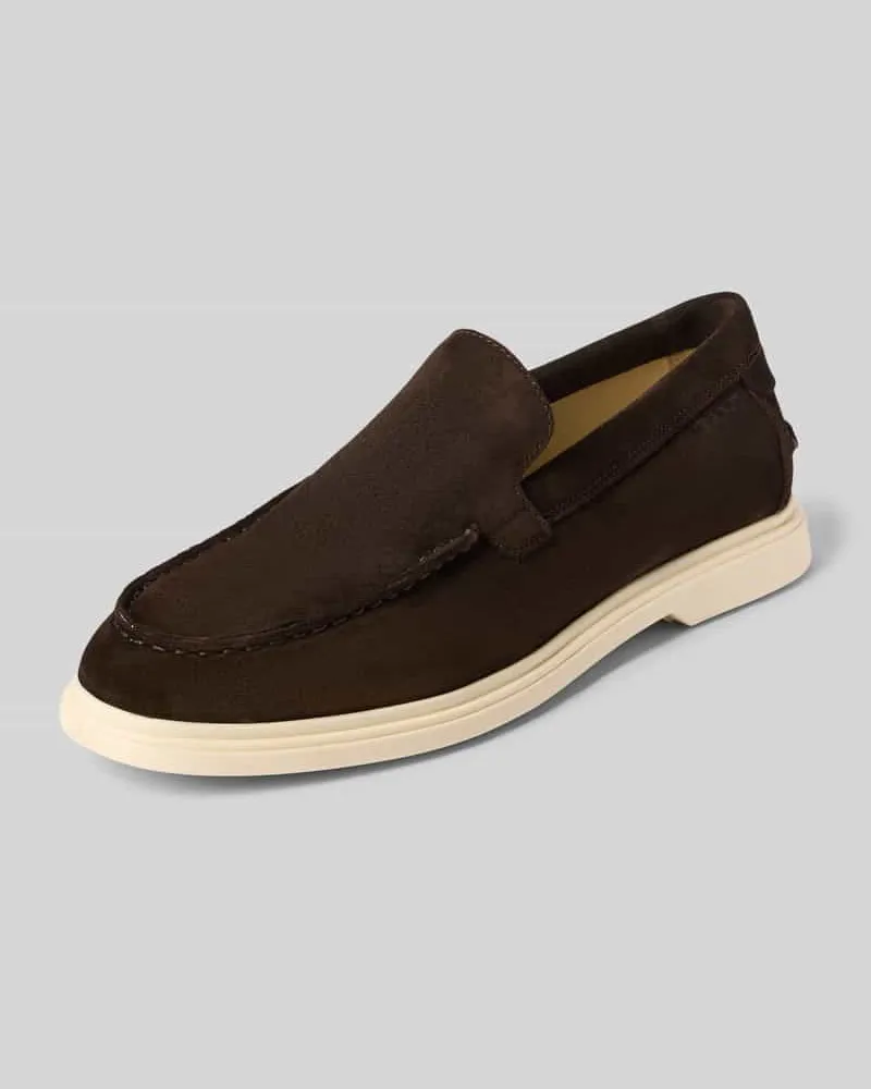 Gant Loafers aus Leder Modell 'Boery Dunkelbraun