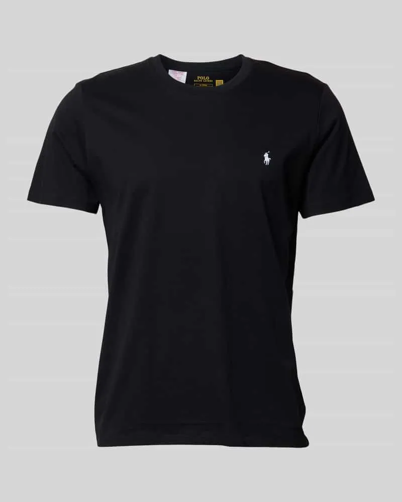Ralph Lauren T-Shirt mit Logo-Stitching Black