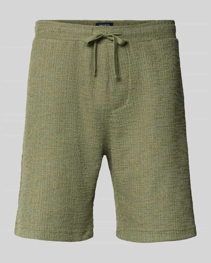 McNeal Shorts mit elastischem Bund Lind