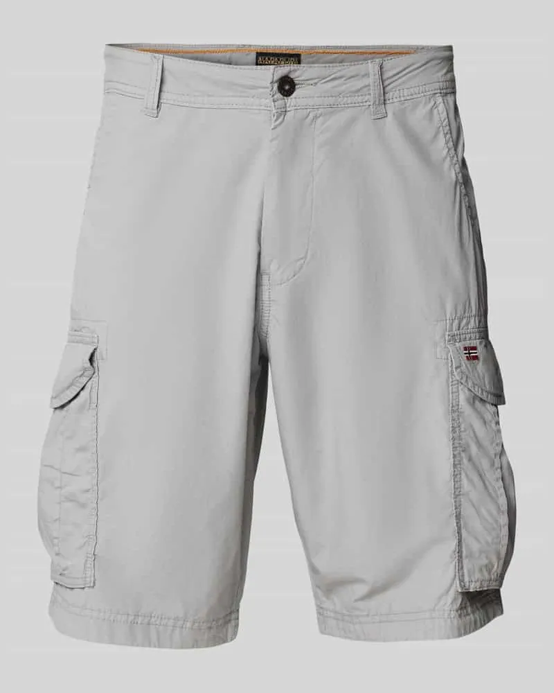 Napapijri Loose Fit Cargoshorts mit Logo-Stitching Modell 'NOTO 2.0 