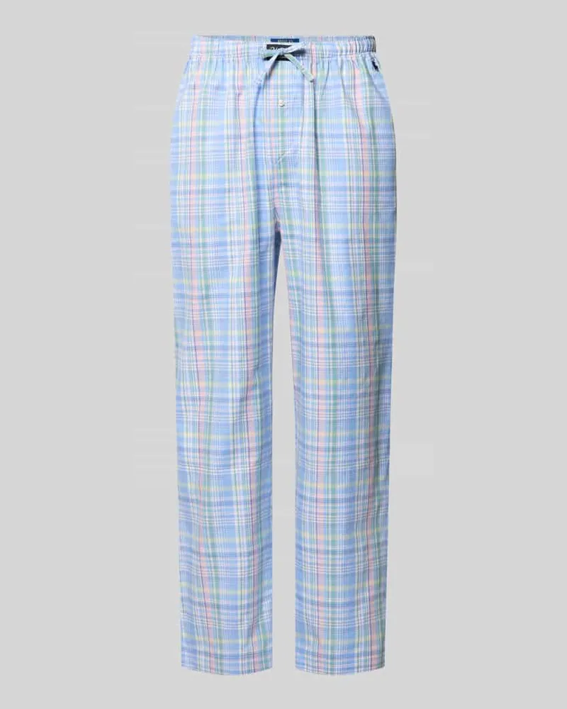 Ralph Lauren Comfort Fit Pyjama-Hose aus reiner Baumwolle Modell 'PJ PANT-SLEEP-BOTTOM Hellgelb