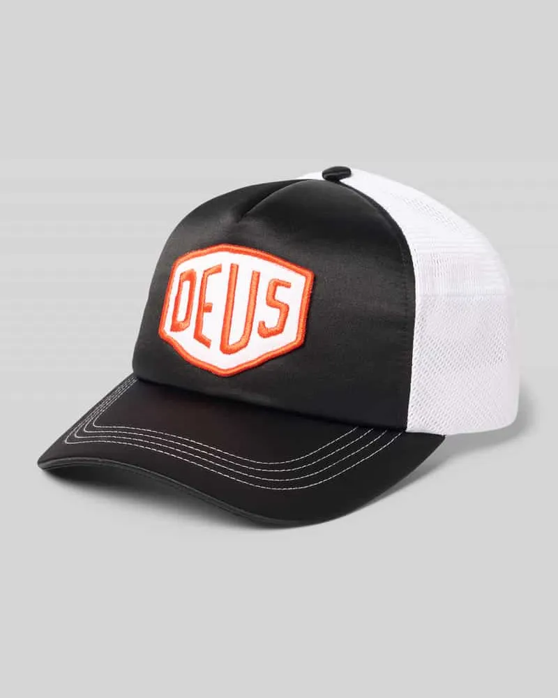 Deus Ex Machina Trucker Cap mit Label-Badge Modell 'Luxx Black