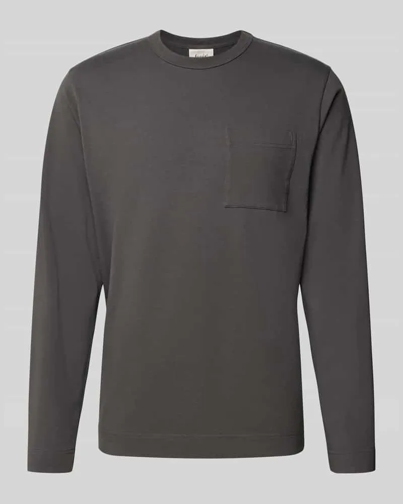 forét Longsleeve mit Brusttasche Modell 'PLANET 