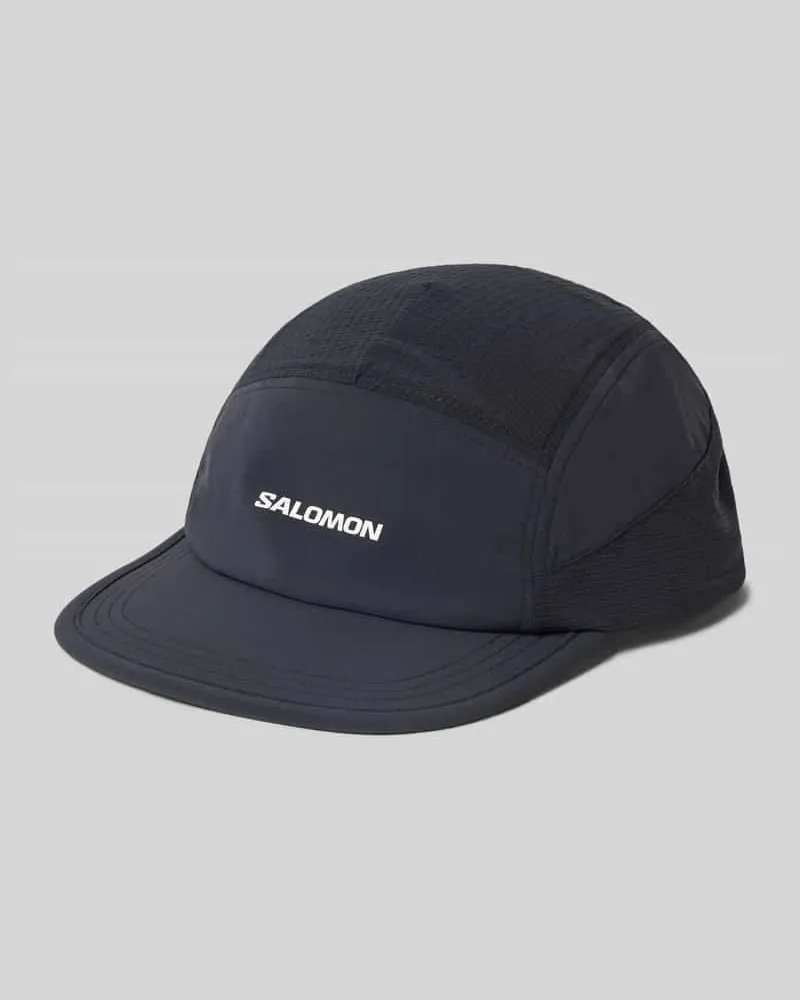 Salomon Cap mit Logo-Print Modell 'SENSE AERO Black