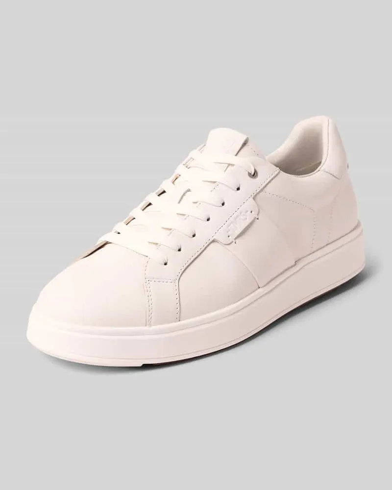 Tamaris Schnürschuhe aus echtem Leder Weiss