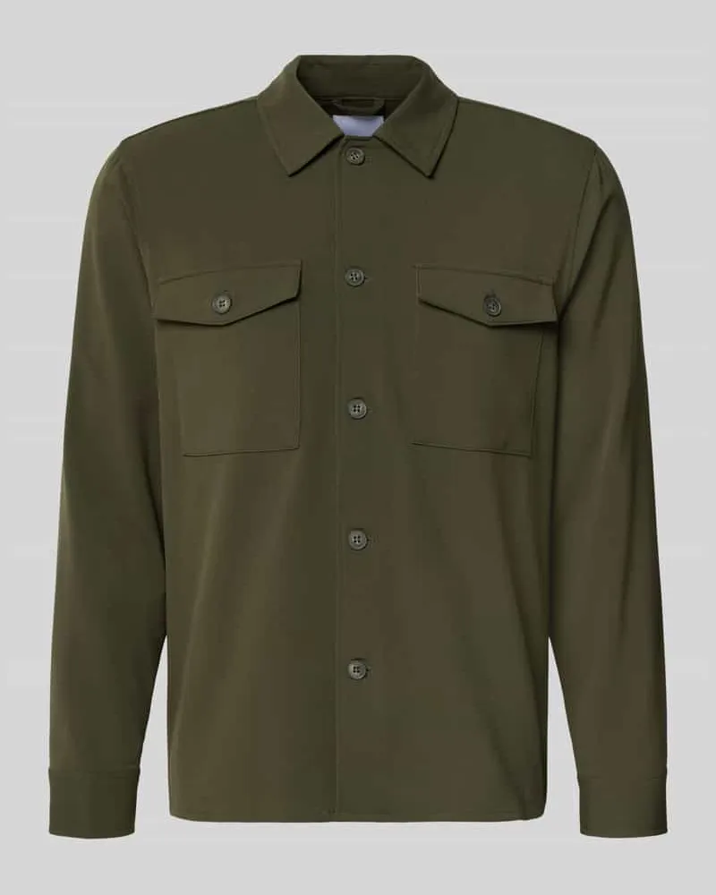 Lindbergh Hemdjacke mit Knopfleiste 