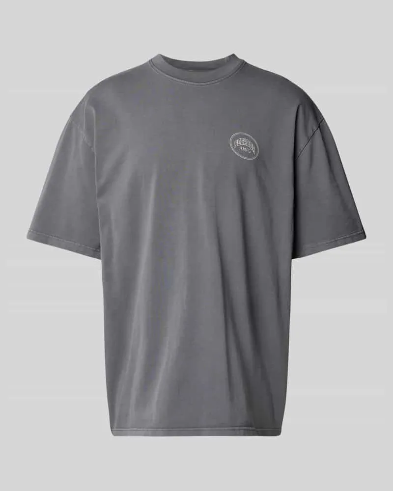 PEGADOR Oversized T-Shirt mit Label-Print Modell 'SYMEN 
