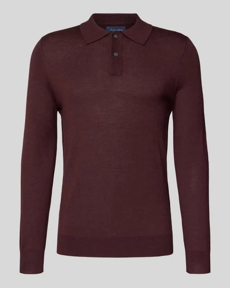 Christian Berg Strickpullover mit Polokragen 