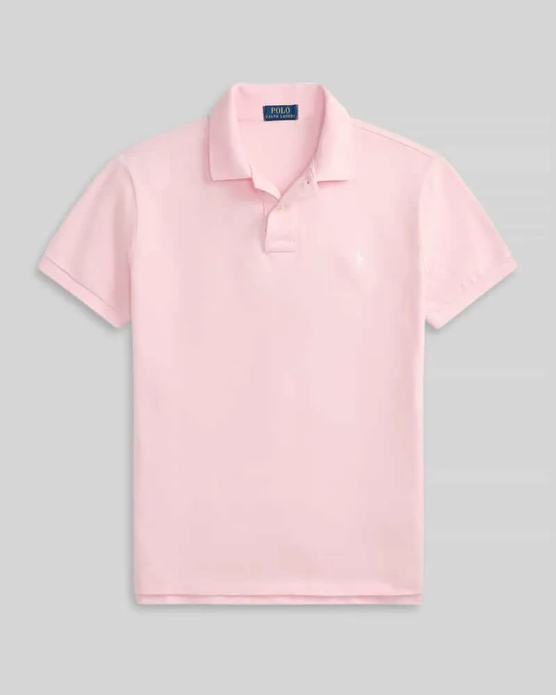 Ralph Lauren Regular Fit Poloshirt aus reiner Baumwolle Pink