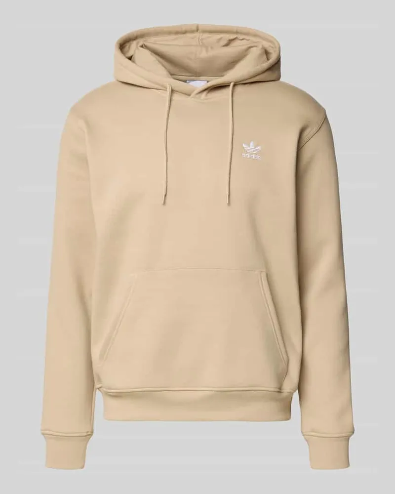 adidas Hoodie mit Känguru-Tasche Beige