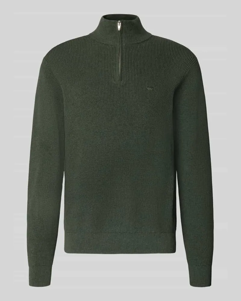 Levi's Strickpullover mit Stehkragen Oliv