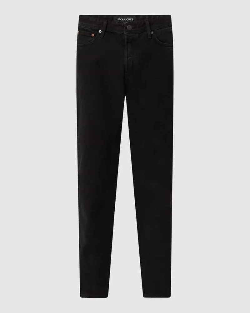 Jack & Jones Loose Fit Jeans aus Baumwolle Modell 'Chris Black