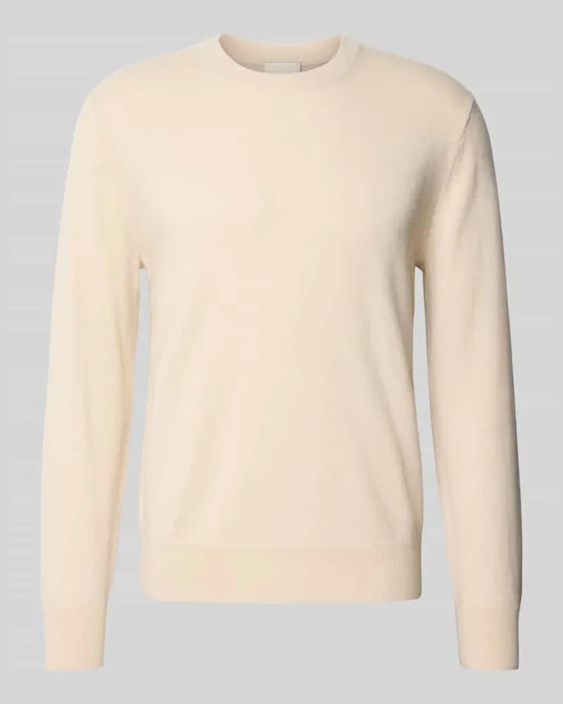 Calvin Klein Strickpullover aus reinem Kaschmir Offwhite