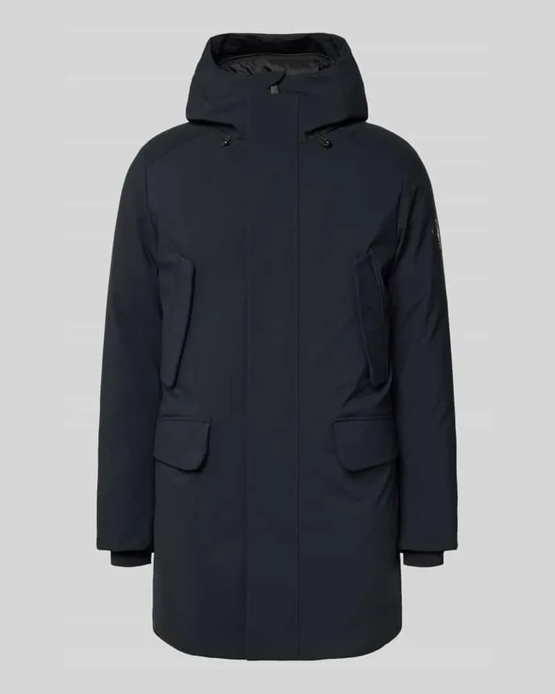Save The Duck Jacke mit Kapuze Modell 'WILSON Black