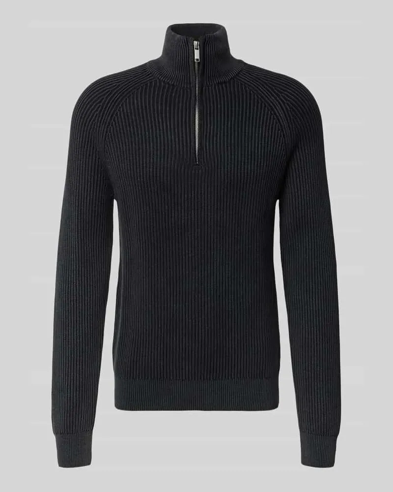 McNeal Strickpullover mit gerippten Abschlüssen 