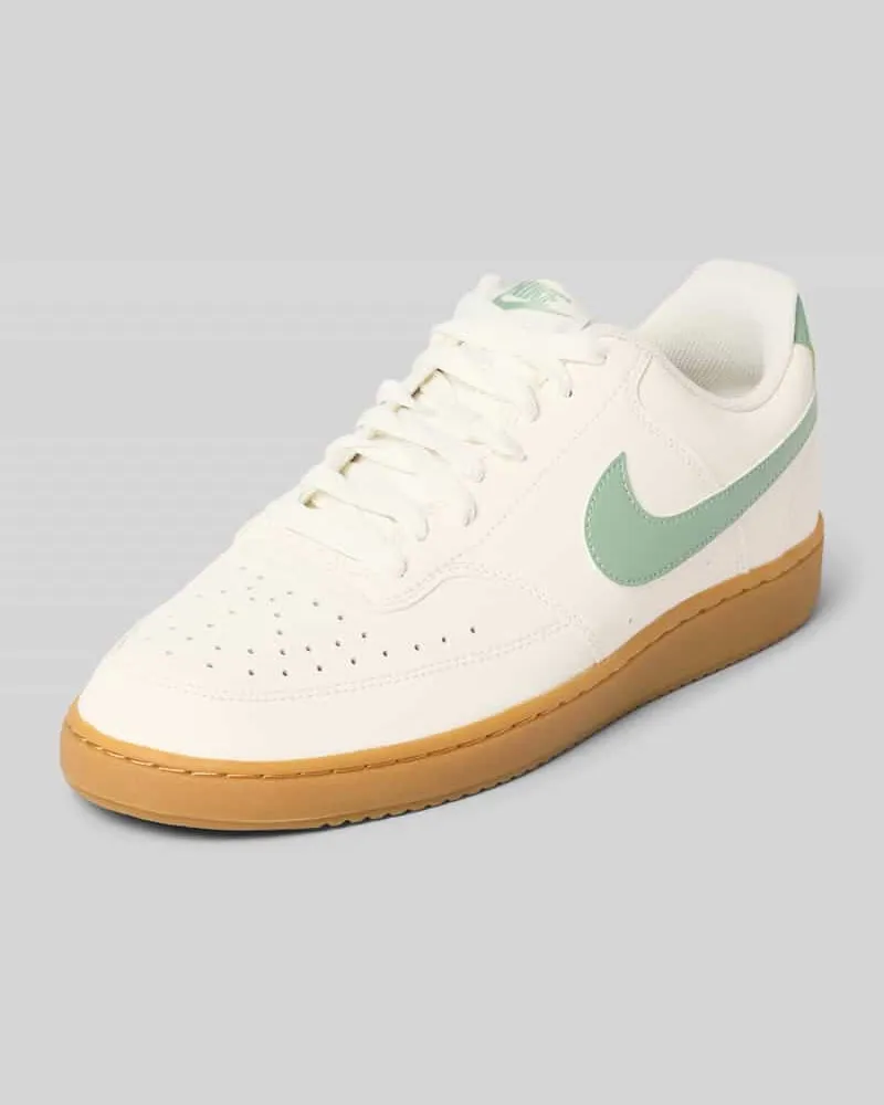 Nike Sneaker mit Logo und Gummisohle Modell 'Court Vision Low Sand