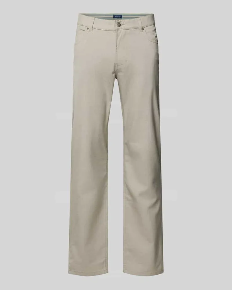 Christian Berg Straight Leg Hose im 5-Pocket-Design 