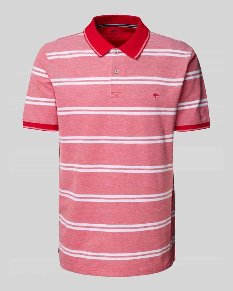 Fynch-Hatton Regular Fit Poloshirt mit Logo-Stitching 