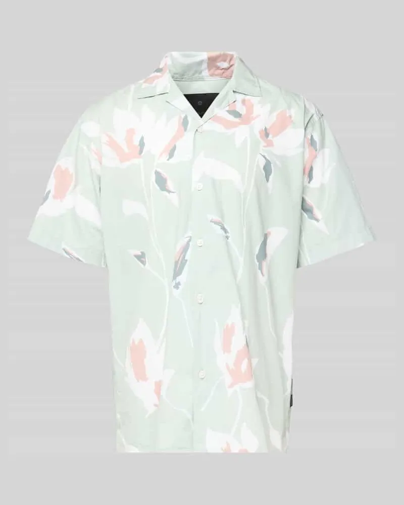 Jack & Jones Regular Fit Freizeithemd mit Resortkragen Modell 'PALERMO Lind