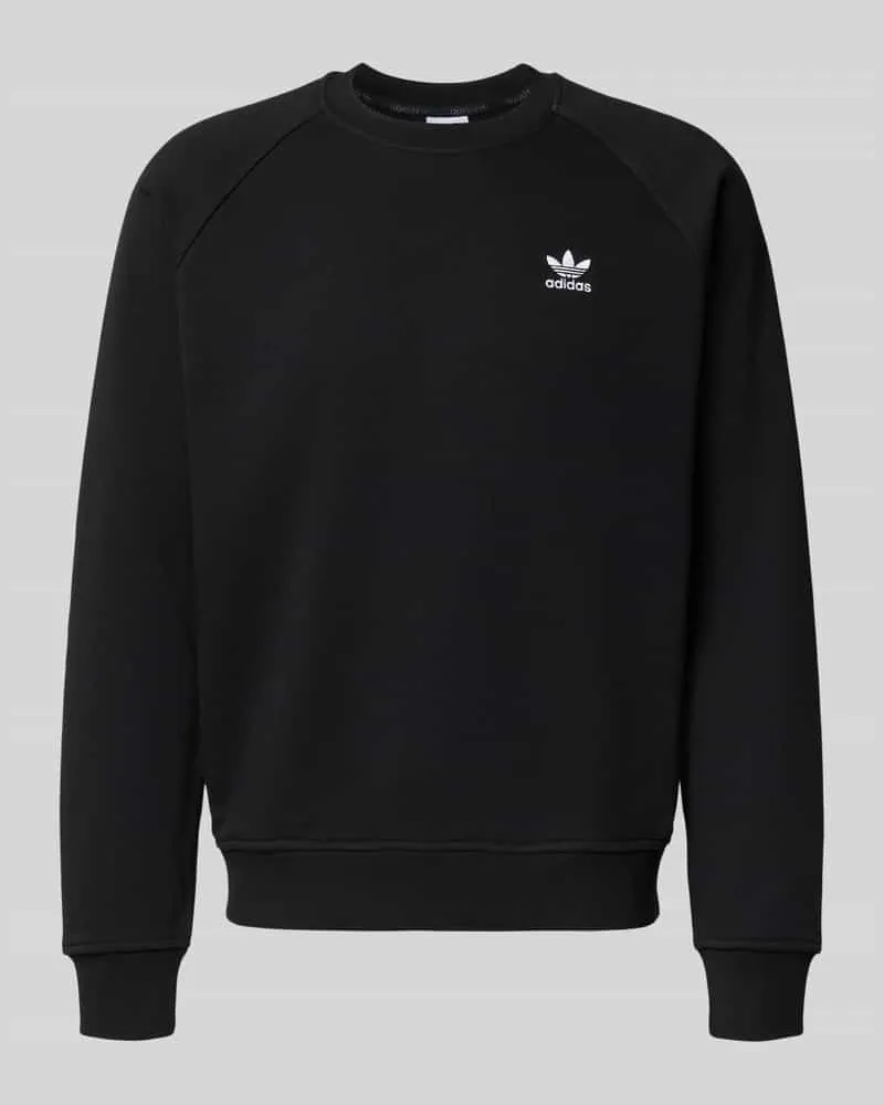 adidas Regular Fit Sweatshirt aus Baumwoll-Mix Black