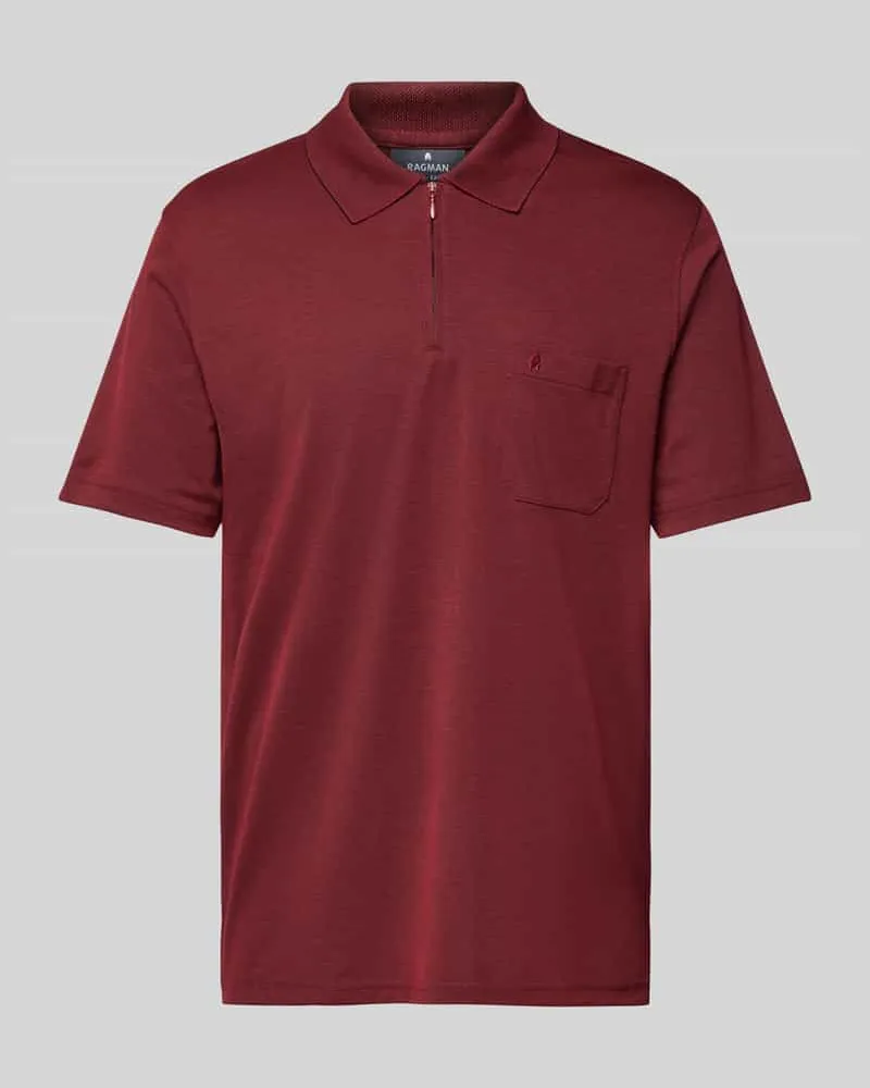 Ragman Regular Fit Poloshirt mit Brusttasche 