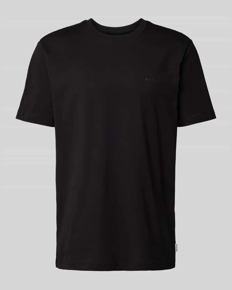 Mazine T-Shirt mit Motiv-Print Black