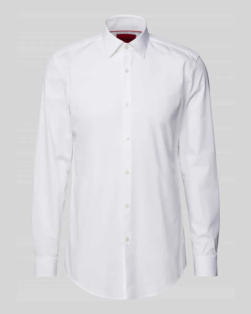 HUGO BOSS Slim Fit Business-Hemd aus Baumwolle Modell 'Jenno 