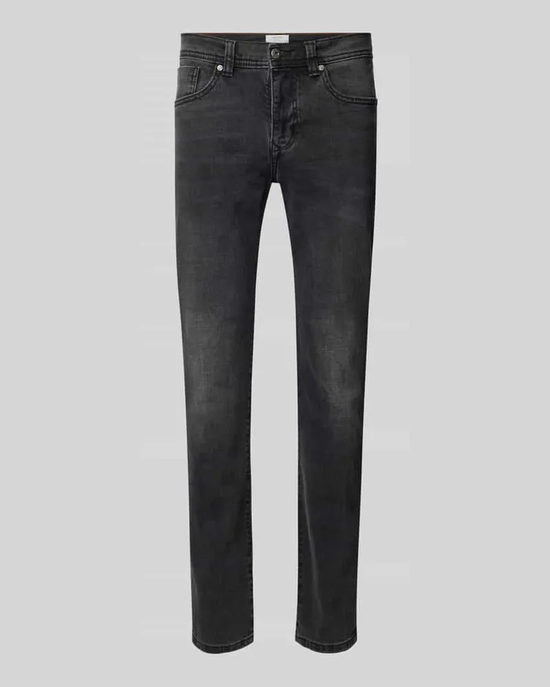 McNeal Slim Fit Jeans im aus Bio-Baumwoll-Mix 5-Pocket-Design 